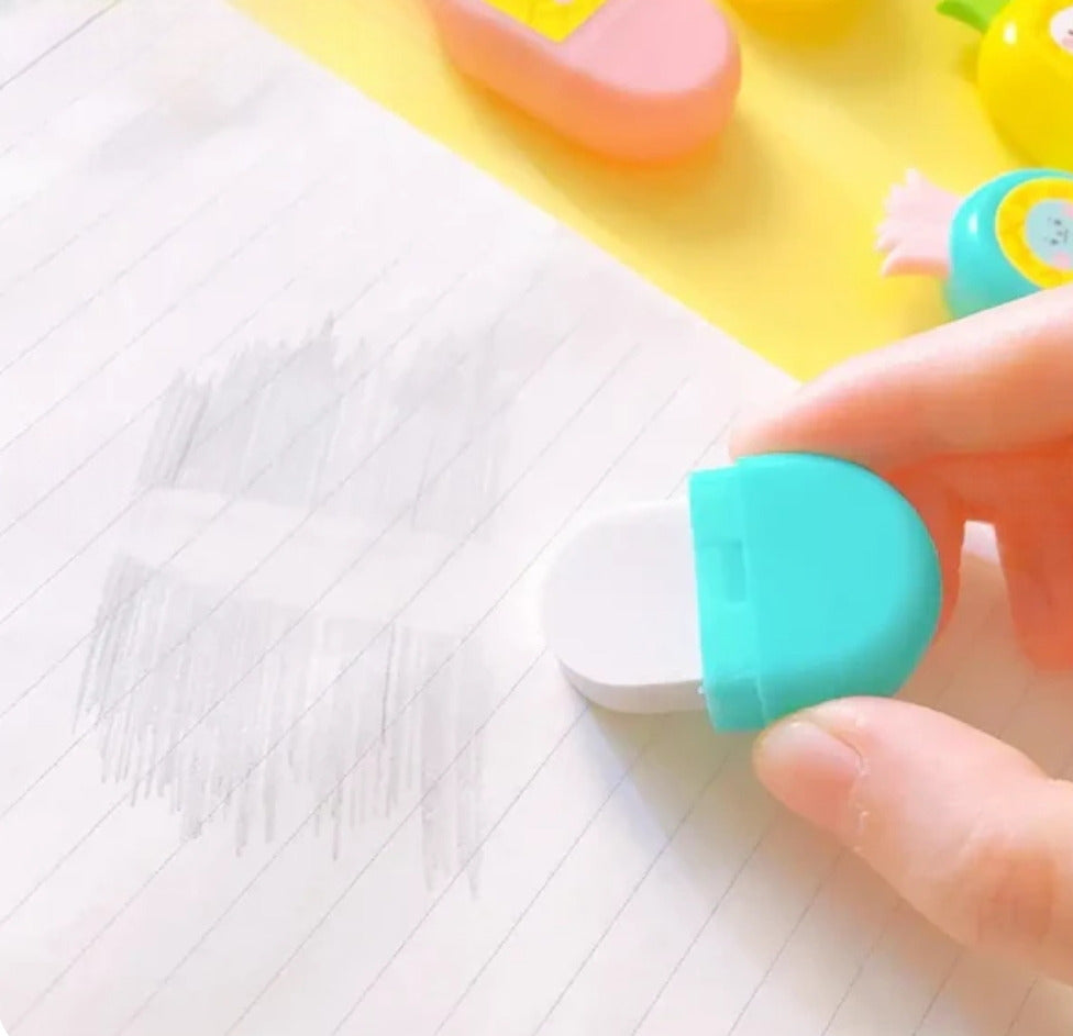 Kids Pineapple Shape Eraser - image 4