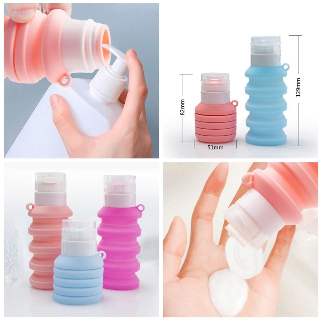 Squeezable Silicone Travel Bottle - image 5