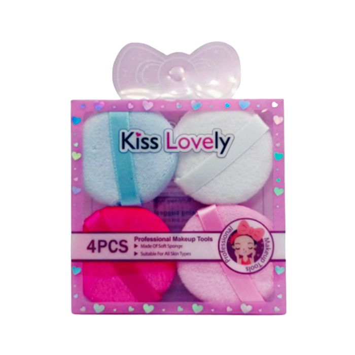 Set of 4 Kiss Lovely Makeup Sponge - image 1