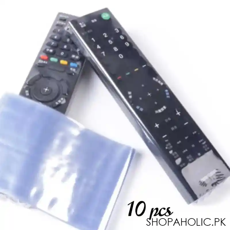 10 pcs clear shrink film for remote control main image