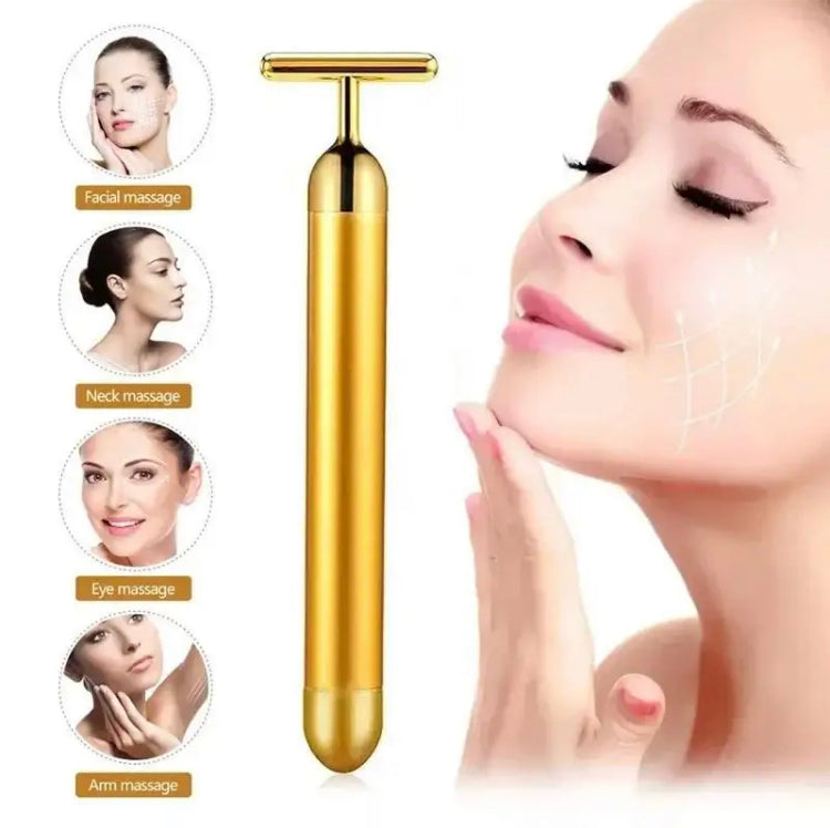 Electric T Shape Facial Roller - image 2