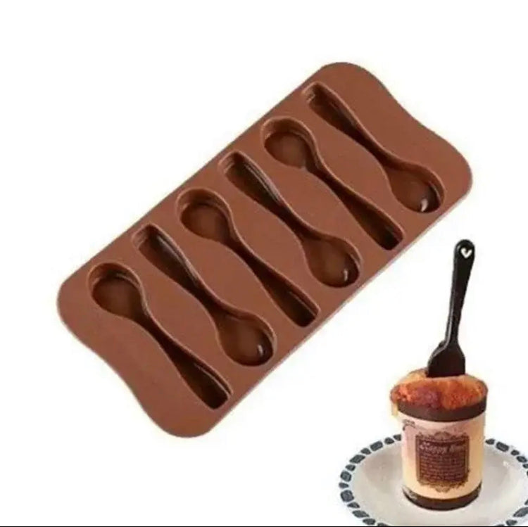 Spoon Shape Silicone Baking Mold - image 1