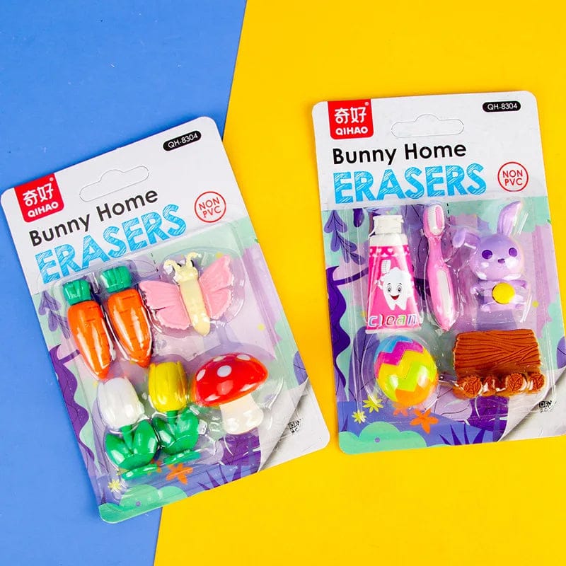 Children Cartoon Shape Erasers - image 1