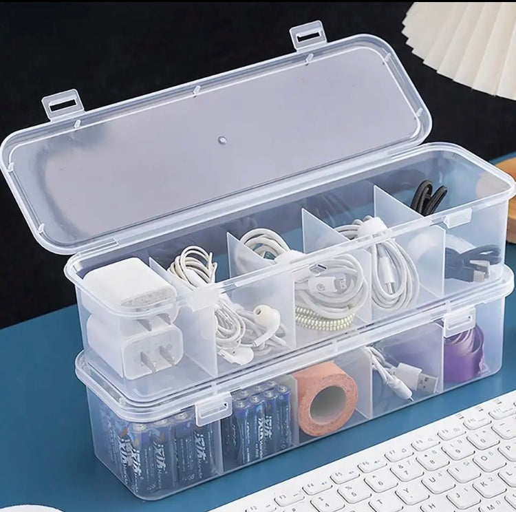 Transparent 4 Compartment Box - image 2