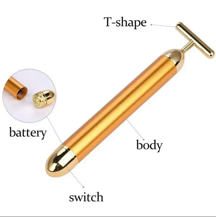 Electric T Shape Facial Roller - image 3