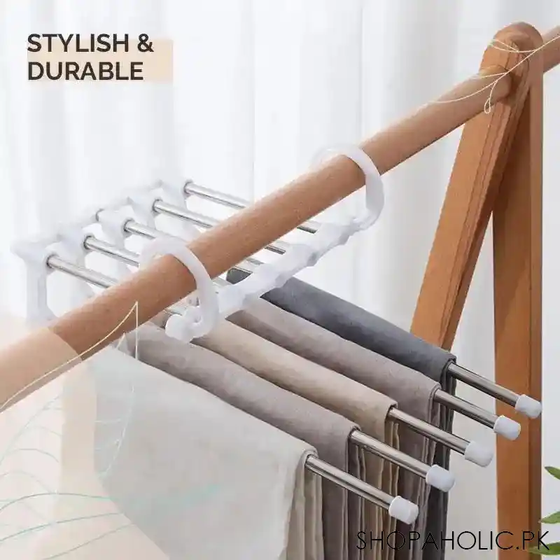 5 in 1 magic trouser rack main image