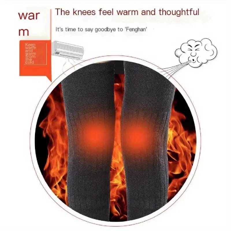 Warm Wool Knee Pads - image 4