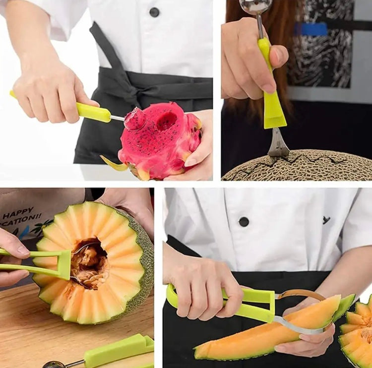 3 In 1 Watermelon Slicer Scoop - image 3