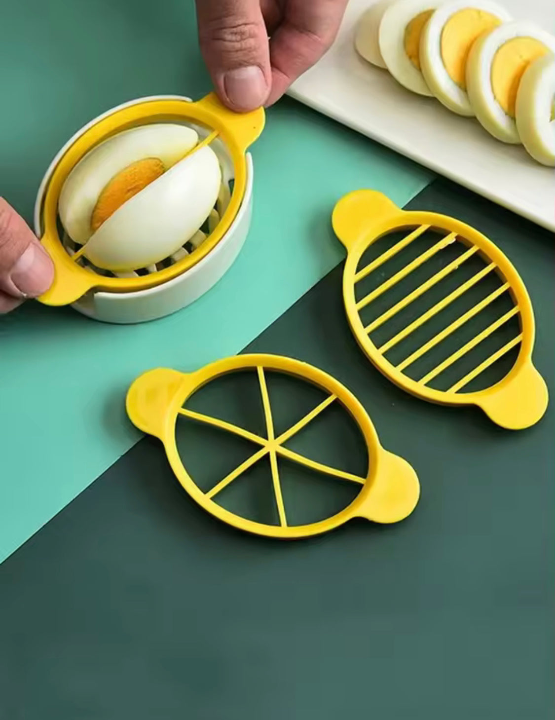 3 In 1 Multifunctional Eggs Slicer Tool - image 1