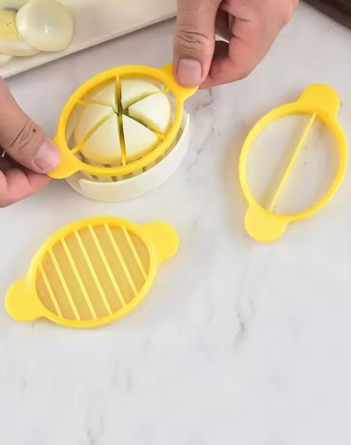 3 In 1 Multifunctional Eggs Slicer Tool - image 3