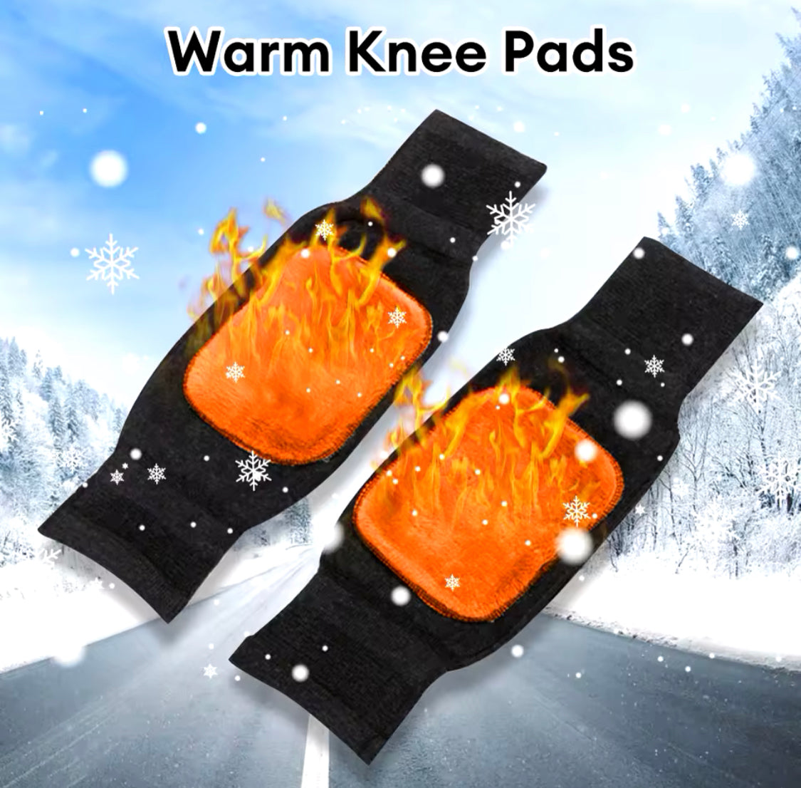 Warm Wool Knee Pads - image 1