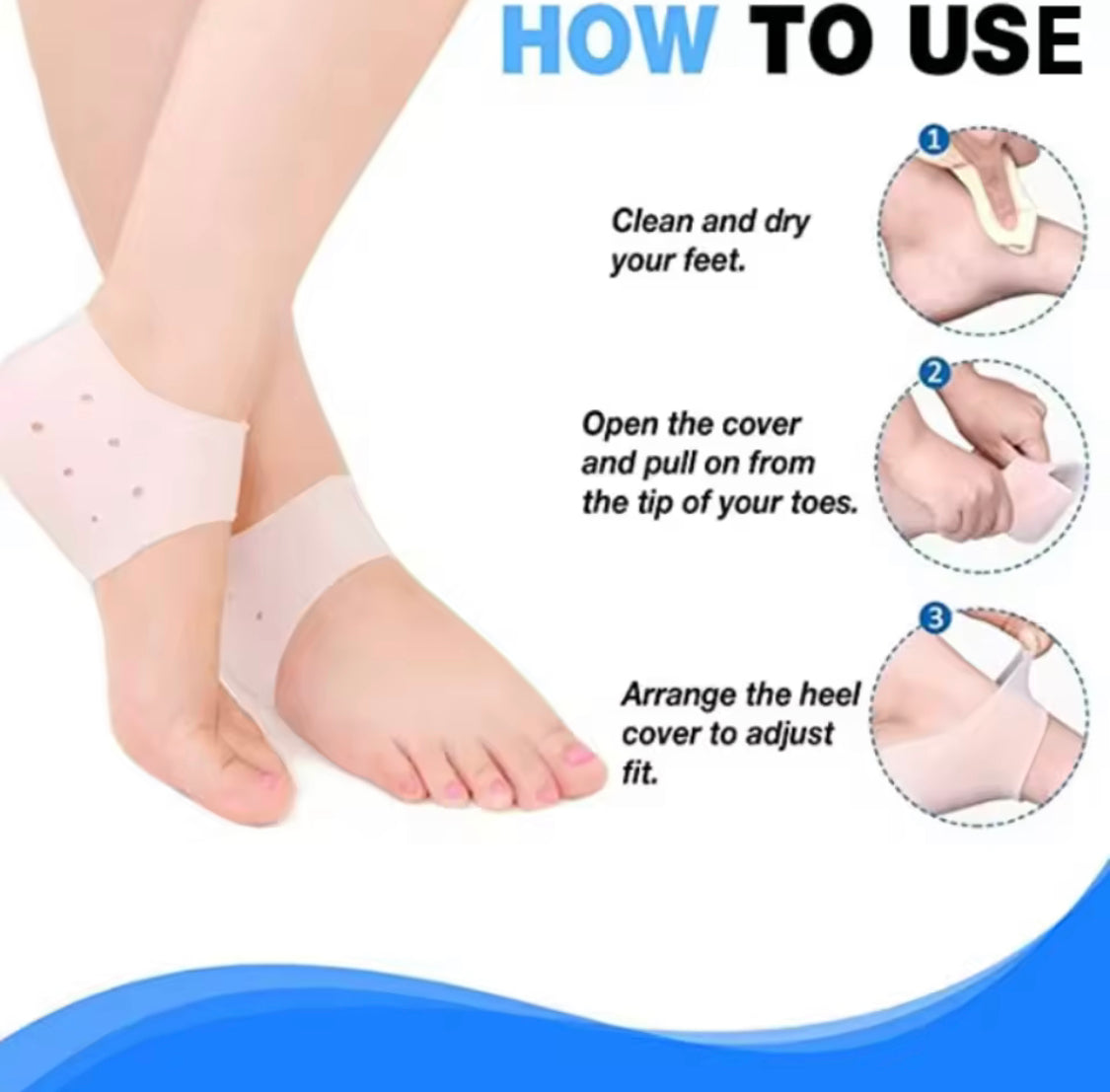 Silicone Gel Moisturising Insoles - image 4