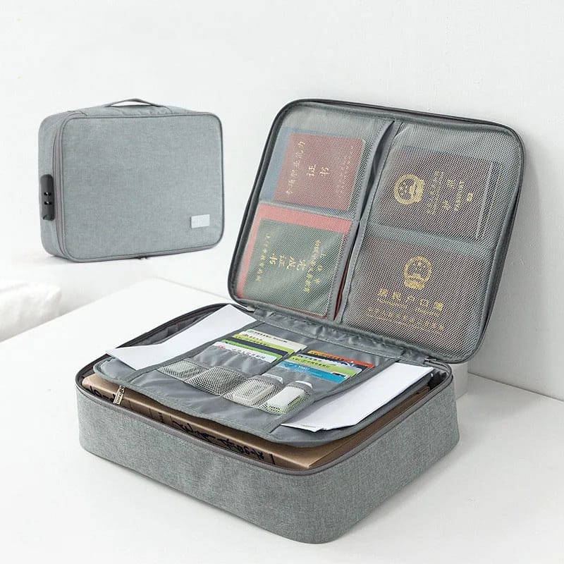 Multilayer Portable File Storage Bag - image 1