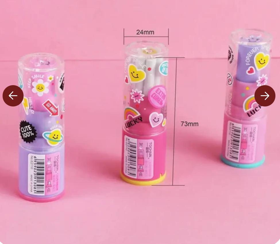 2 In 1 Cartoon Design Eraser And Sharpener - image 4