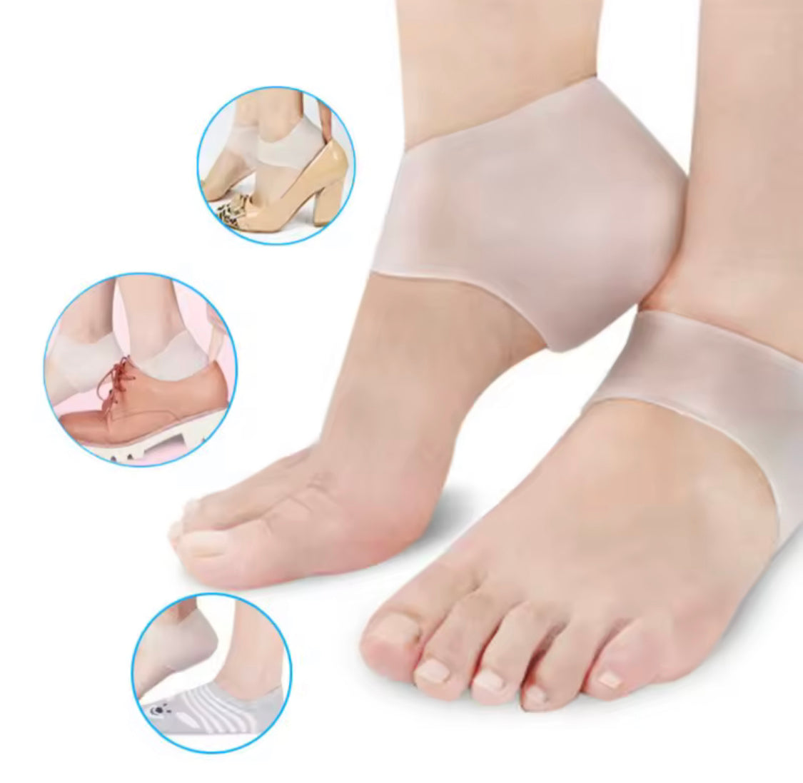 Silicone Gel Moisturising Insoles - image 5