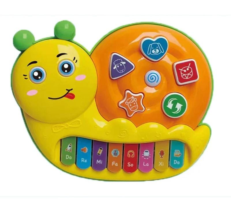 Kids Battery Operated Snail Piano - image 1