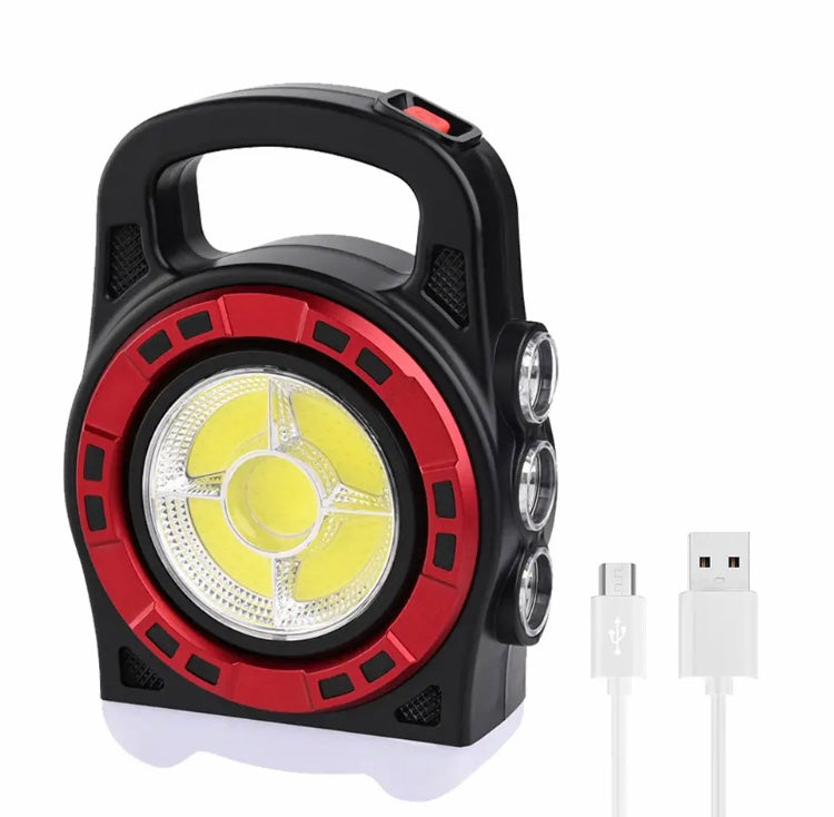 Portable Solar Lantern COB LED Light - image 1