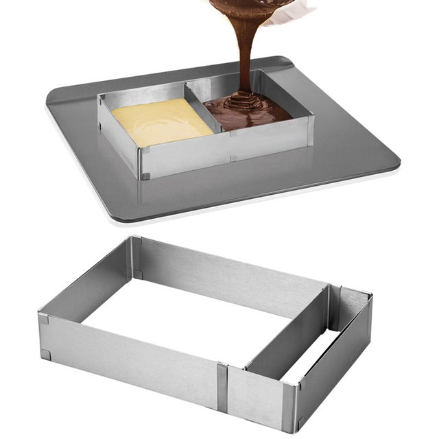 Adjustable Stainless Steel Cake Mold - image 1