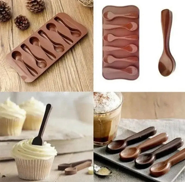 Spoon Shape Silicone Baking Mold - image 7