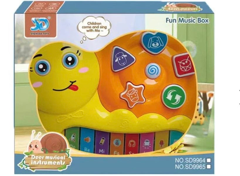 Kids Battery Operated Snail Piano - image 2