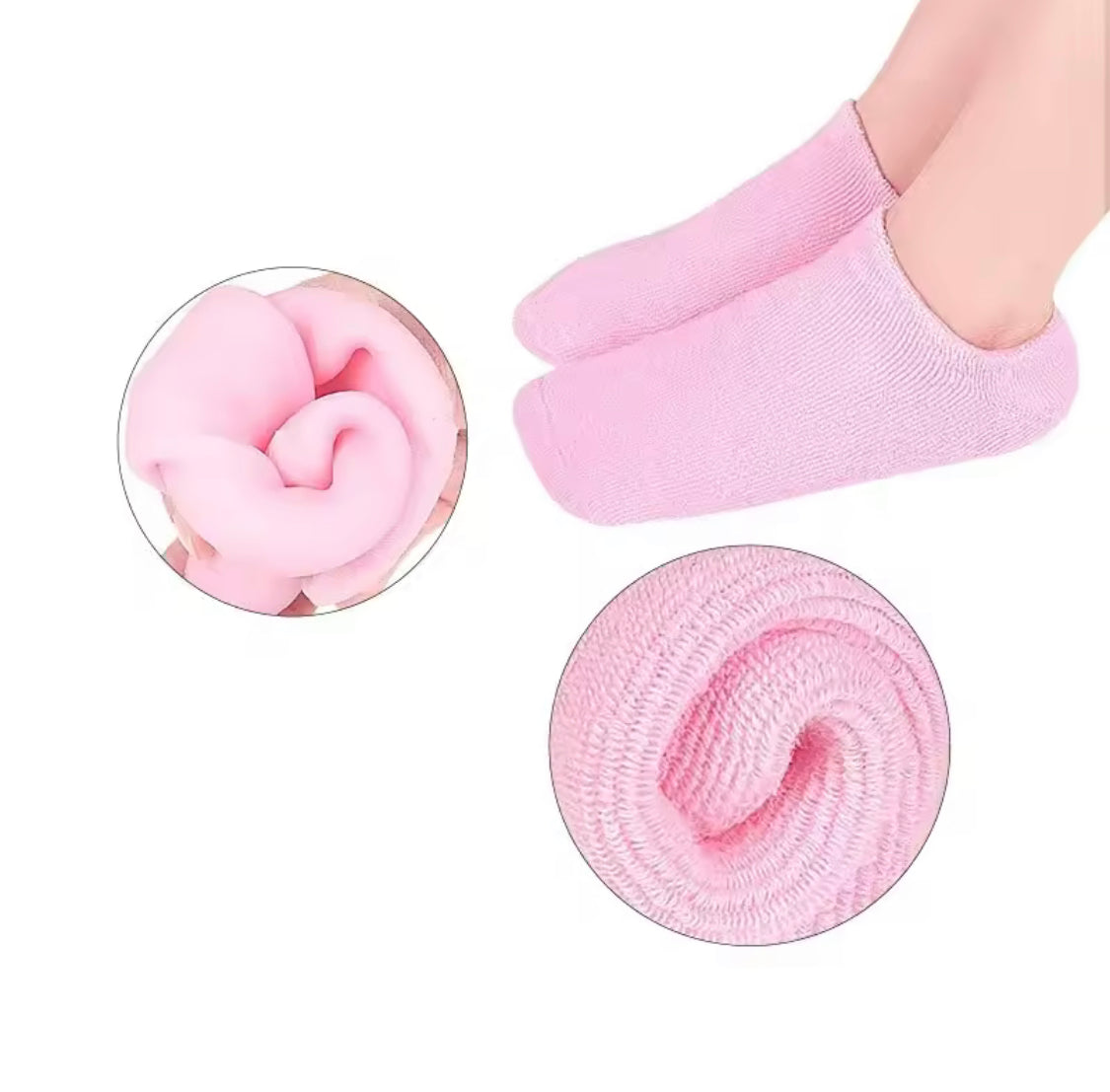 Foot Spa Gel Moisturising Anti Cracked Socks - image 9