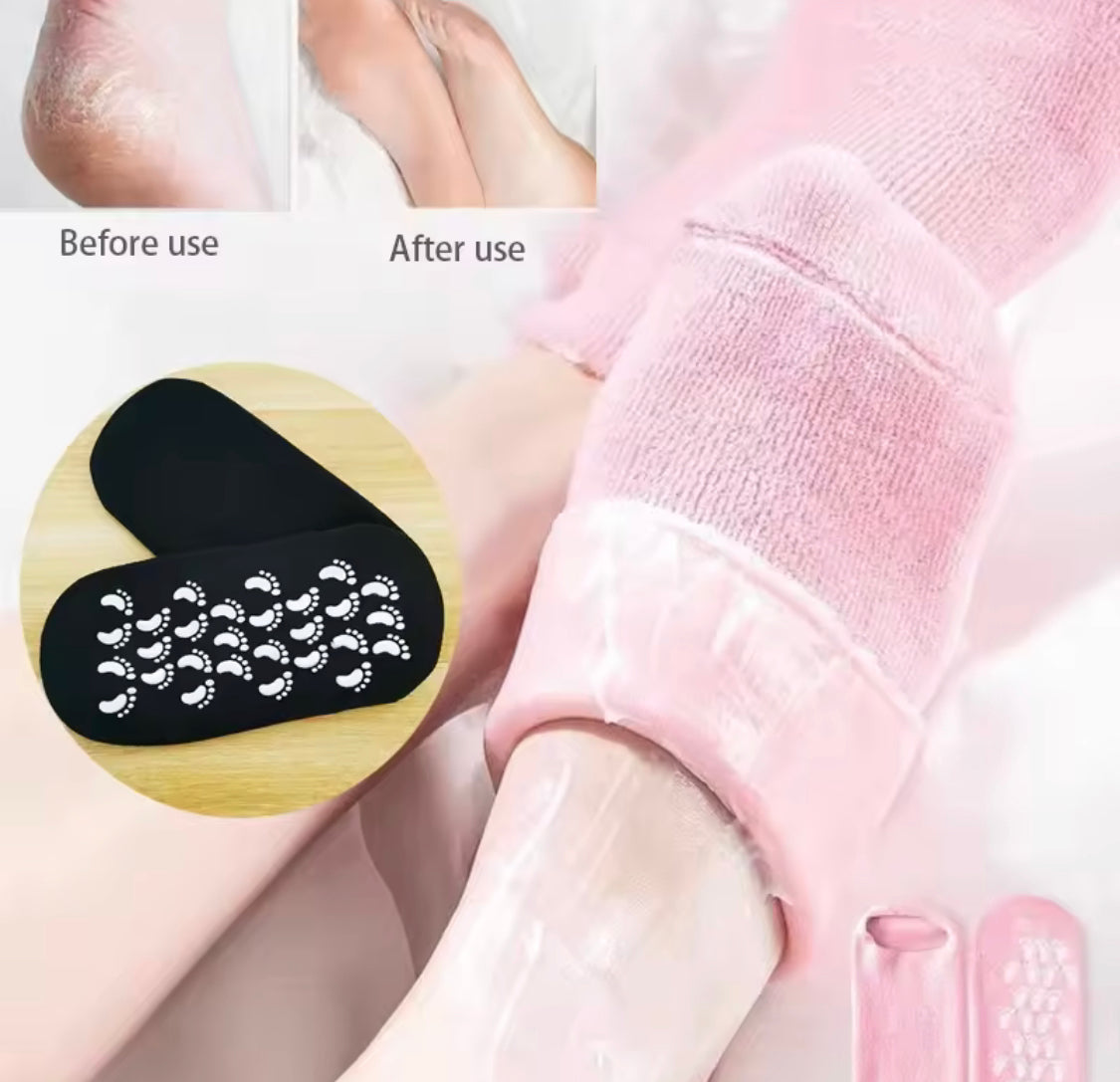 Foot Spa Gel Moisturising Anti Cracked Socks - image 6