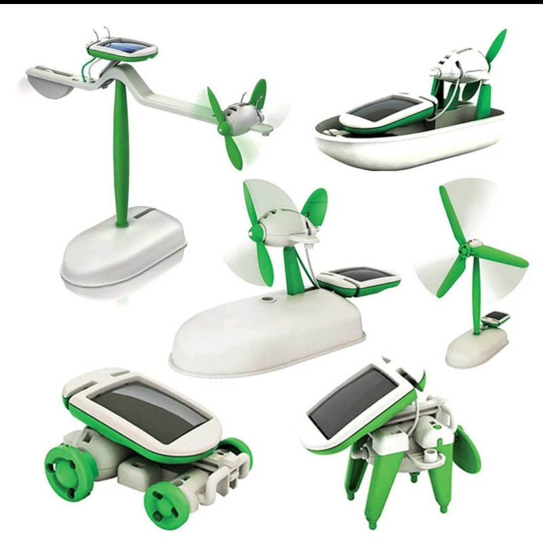 New 6 In 1 Solar Robot Kit - image 2