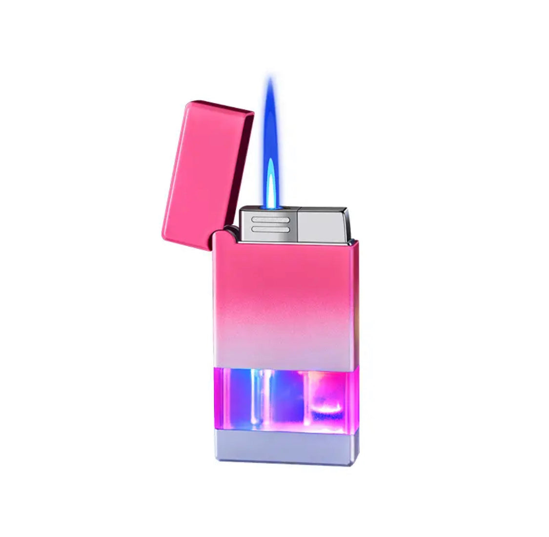 Windproof Gradient Color Gas Lighter - image 4