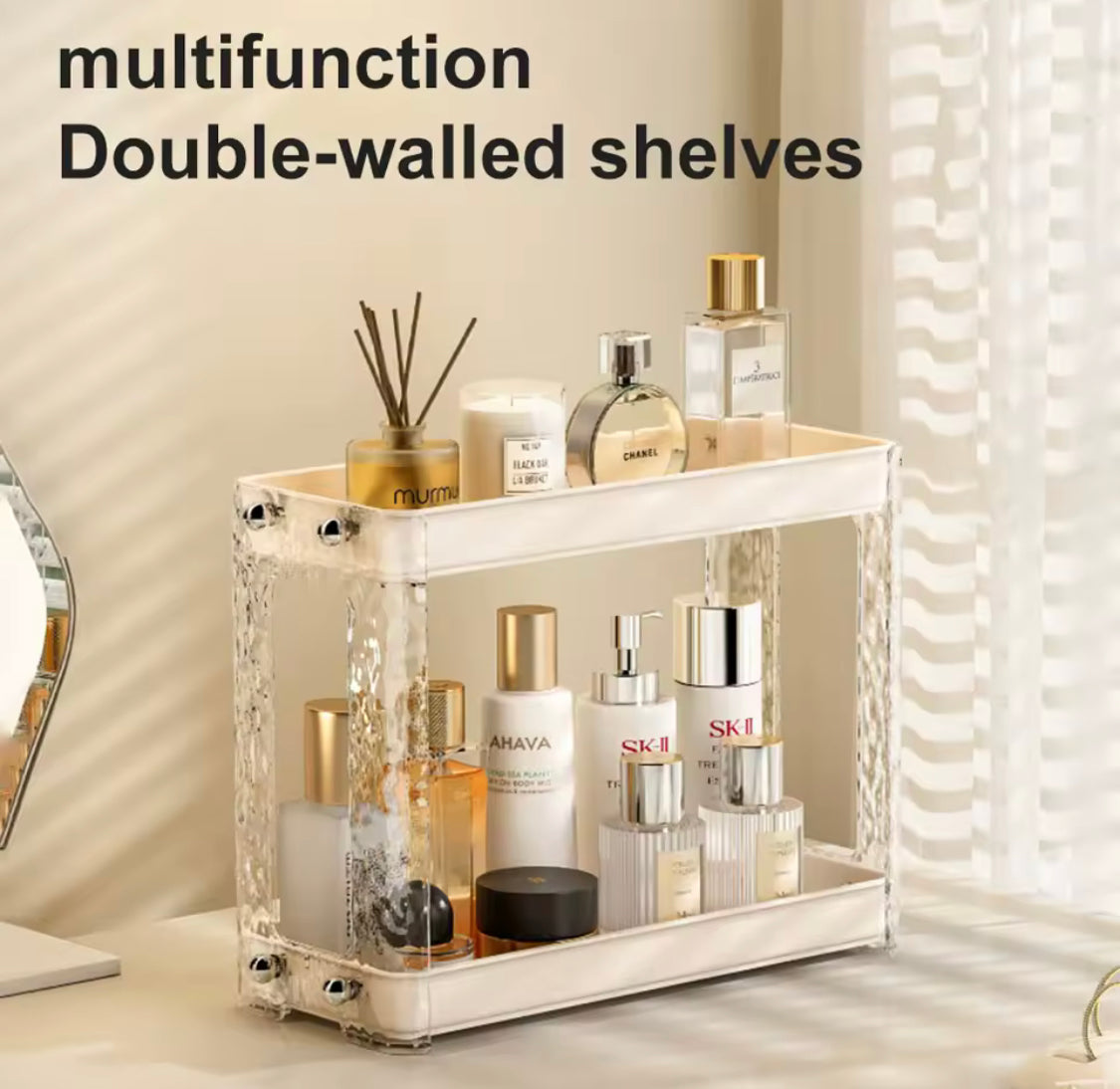 2 Layers Bathroom Organizer Rack - image 4