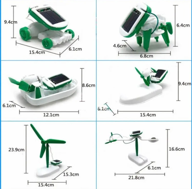 New 6 In 1 Solar Robot Kit - image 4