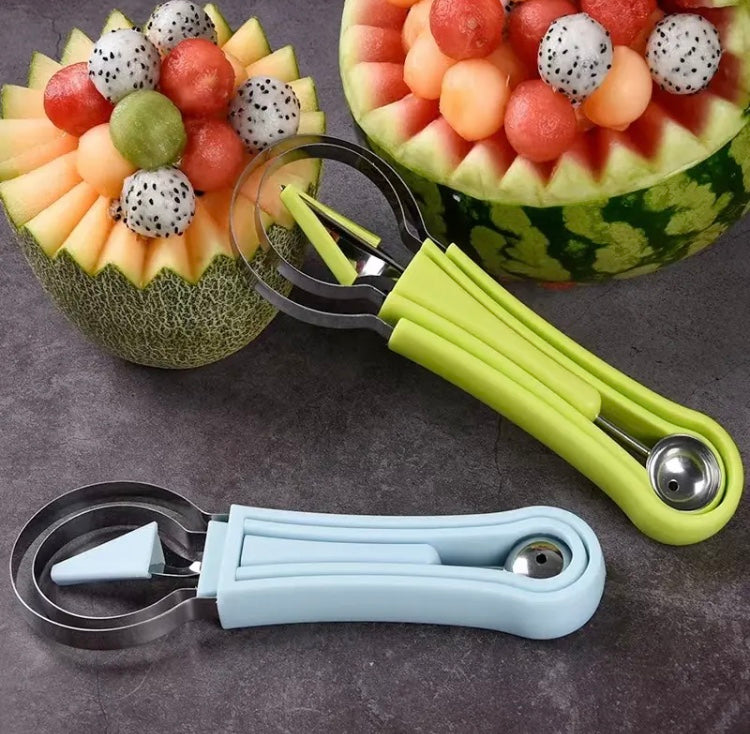 3 In 1 Watermelon Slicer Scoop - image 1