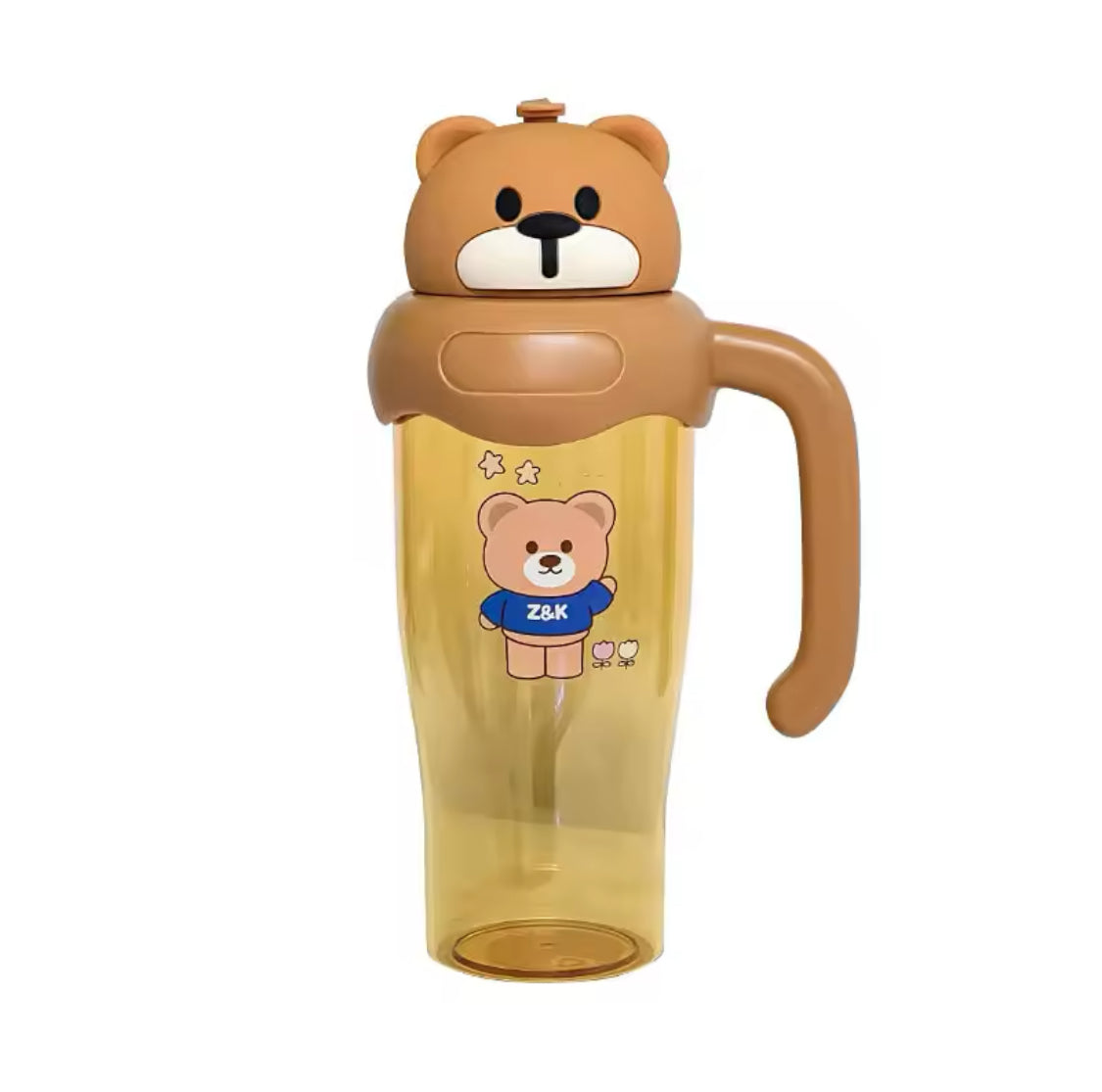 Cute Cartoon Bottle with Handle - image 5