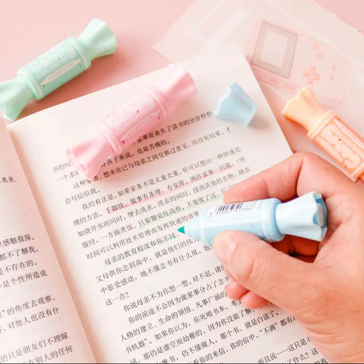 6pcs Mini Candy Shape Color Highlighters - image 5