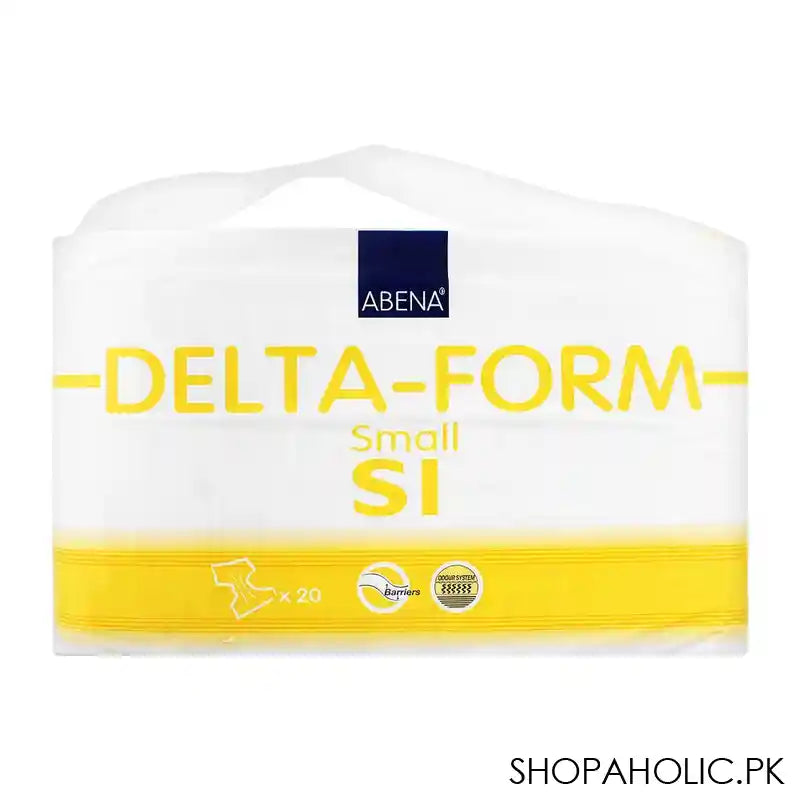 Abena Delta-Foam Adult Diapers, Small S1, 60-85cm, 20-Pack - Main Image