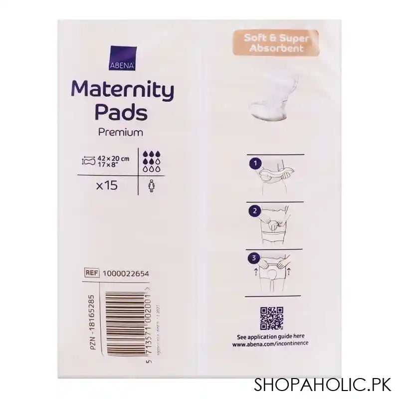 Abena Maternity Premium Bladder Protection Pads, 15-Pack - Image 4