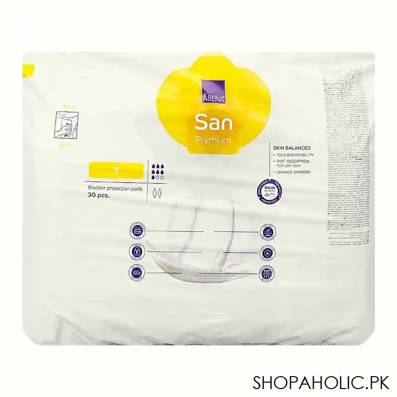 Abena San Premium Bladder Protection Pads No. 7, 30-Pack - Image 2