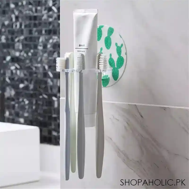 acrylic toothbrush holder main image