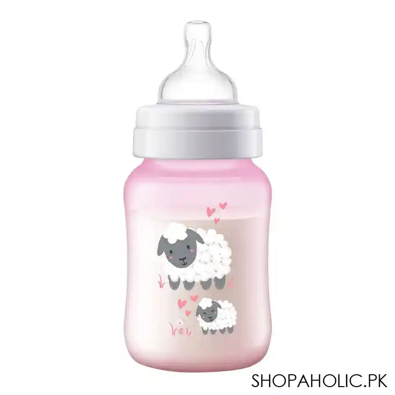 Avent Anti-Colic Feeding Bottle, 1m+, 260ml/9oz, Sheep, SCF821/14 - Main Image