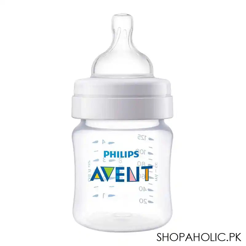 Avent Classic+ Feeding Bottle, 0m+, 125ml/4oz, SCF452/17 - Main Image