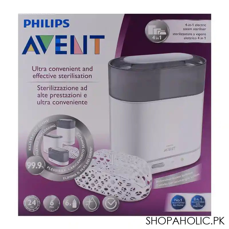 Avent Electric Steam Sterilizer - SCF286/02 - Image 2