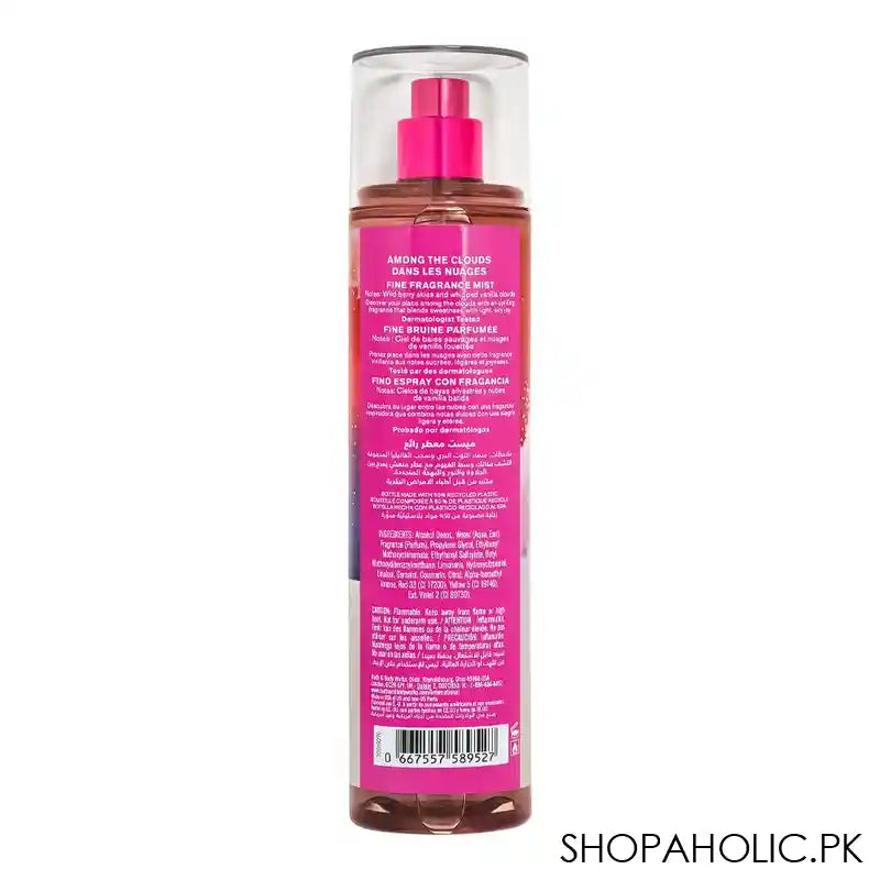 Bath & Body Works Among The Clouds Fine Fragrance Mist, For Women, 236ml - Image 3