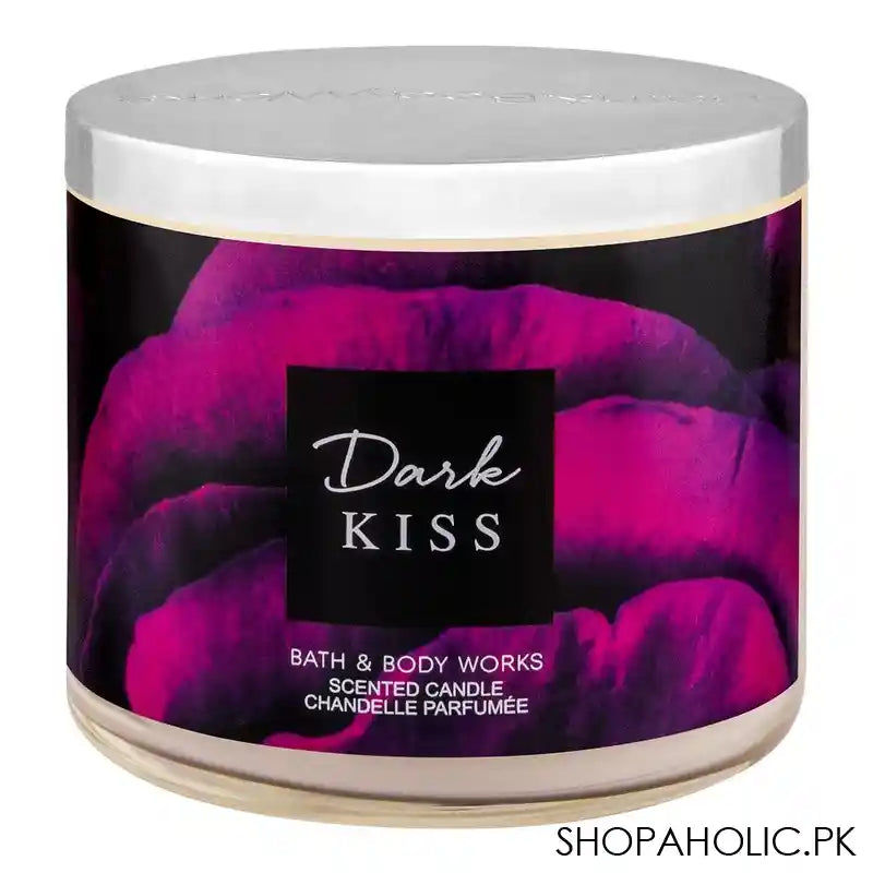 Bath & Body Works Dark Kiss Scented Candle, 411g - Main Image