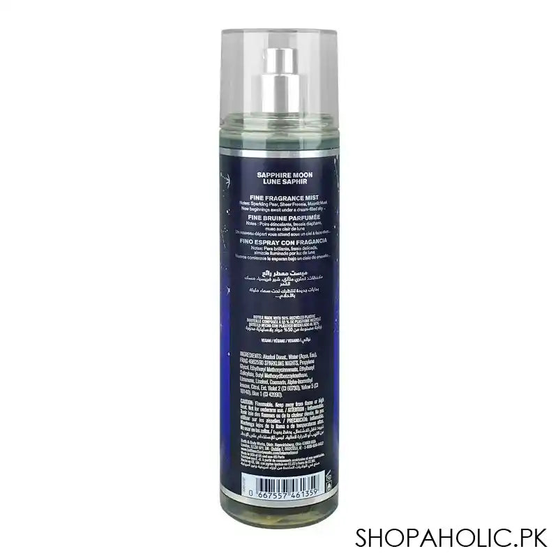 Bath & Body Works Sapphire Moon Fine Fragrance Mist, 236ml - Image 3