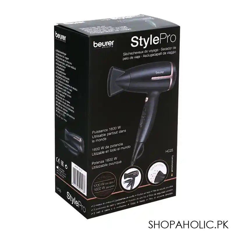 Beurer StylePro Hair Dryer, 1600W, HC25 - Image 2