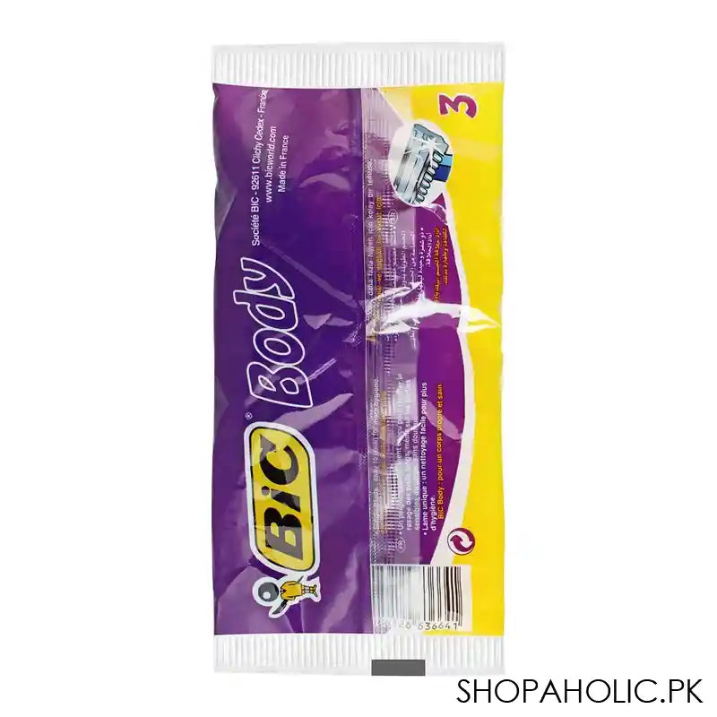 BIC Body Disposable Razor, 3-Pack - Image 2