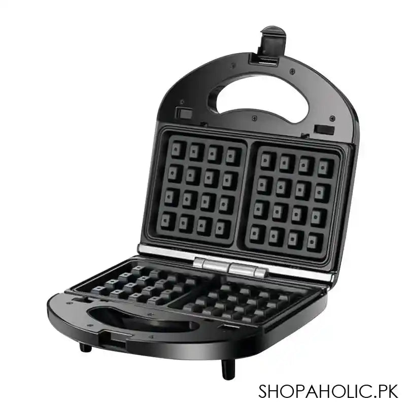 Black & Decker 3-In-1 Sandwich/Grill & Waffle Maker, TS-2130-B5 - Image 4