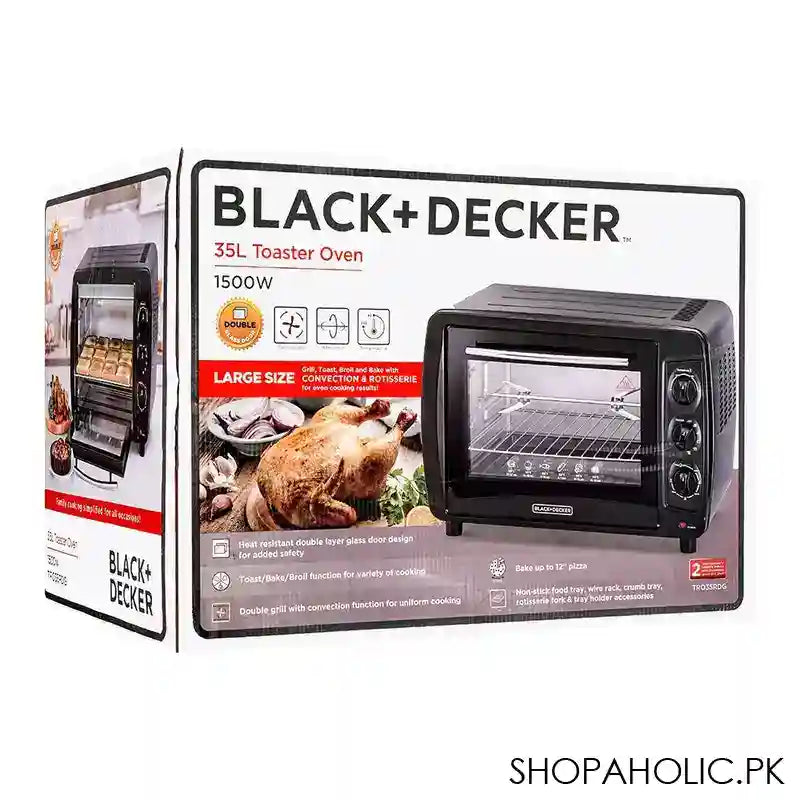 Black & Decker Oven Toaster, TR-035RDG - Image 2