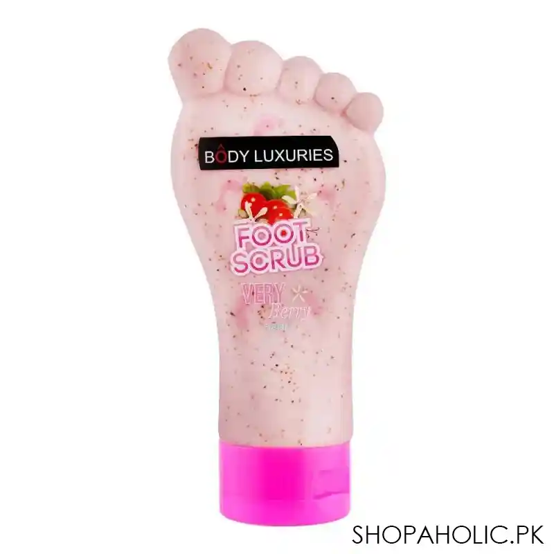 body luxuries very berry foot scrub, 180ml main image