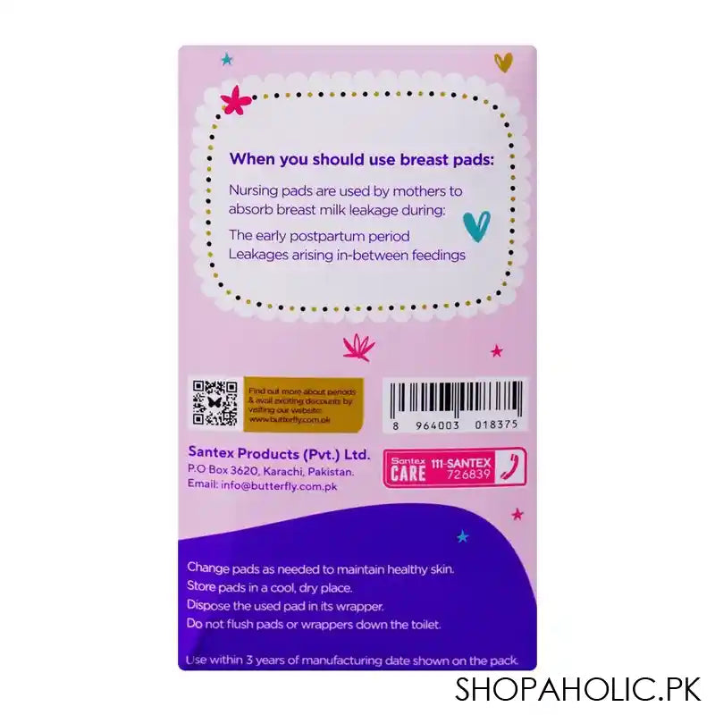 Butterfly Mom Disposable Nursing Pads, 30-Pack - Image 5