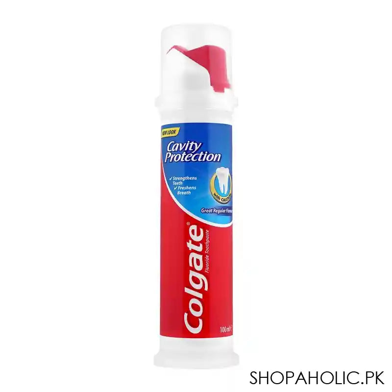 Colgate Cavity Protection Toothpaste, Pump, 100ml - Main Image